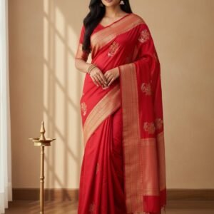 Home Red viscose
